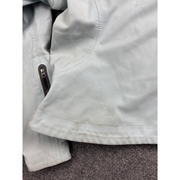 Outdoor Research Softshell Jacket Womens Small Light Blue Fleece Lined Full Zip - Picture 10 of 10
